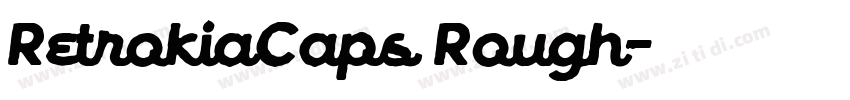 RetrokiaCaps Rough字体转换